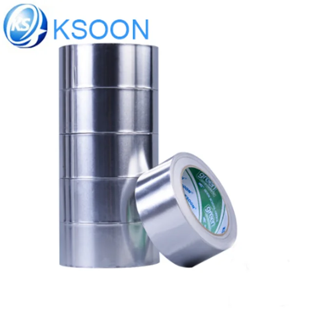 Heat resistant aluminum foil tape for refrigerator and freezer