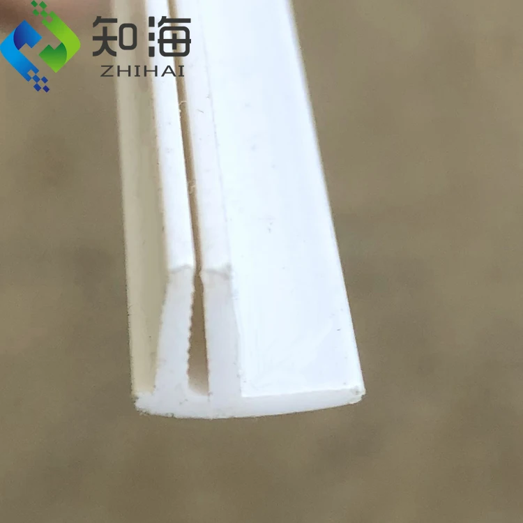 ZHIHAI 1m 1.25m 2.5m stretch ceiling film  installation tools Aluminum profile covering plastic pvc profile