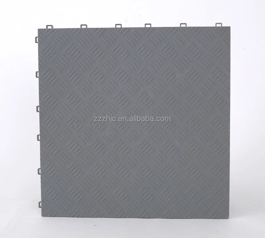 
pp indoor interlocking plastic floor tiles for repair workshop/removable plastic interlocking warehouse floor mats 