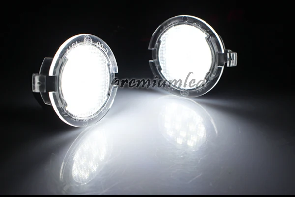 
Xenon white Full LED Side Mirror Puddle Lights For Ford F150 Edge Flex Taurus LED puddle light assembly Blue Ice blue 12V 