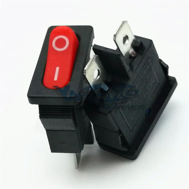 Mini ON OFF Electrical Rocker Switches T125 For Electric Fireplace