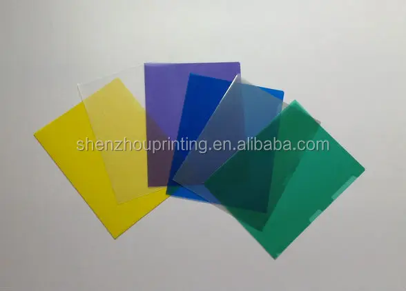 оптовая высокое качество многоцветный папки ПП л