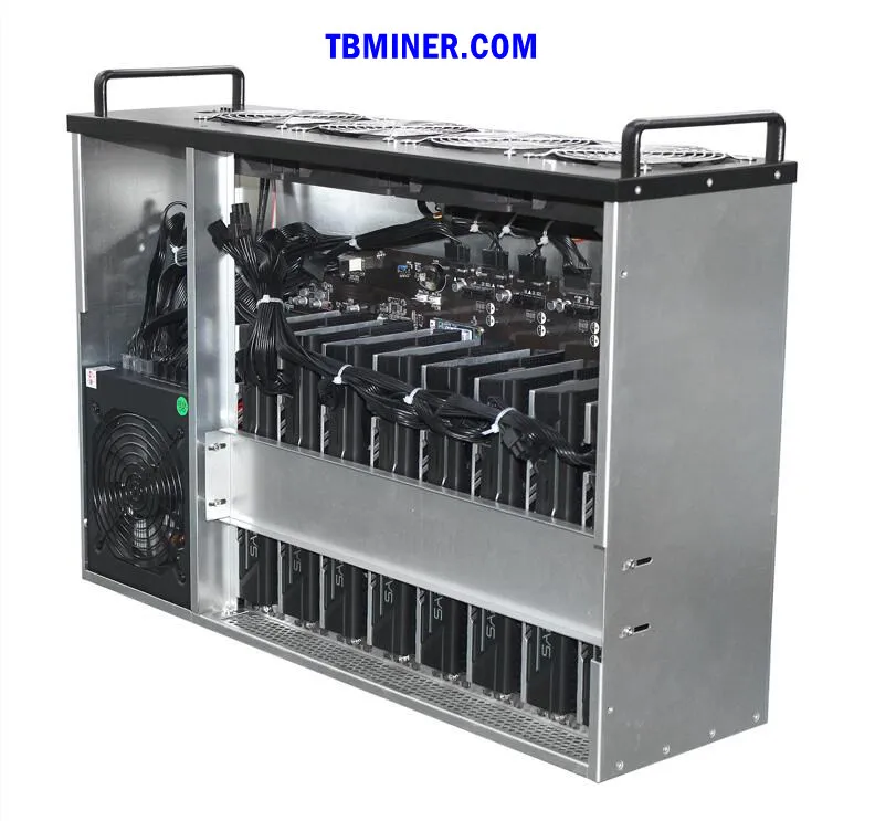 
China manufacture wholesale 6/8 GPU mining kit ethereum mining rig 