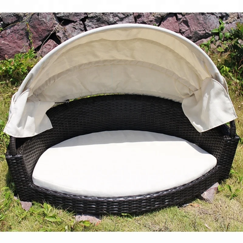factory sale SGS HDPE rattan animates dog beds SCPB-006
