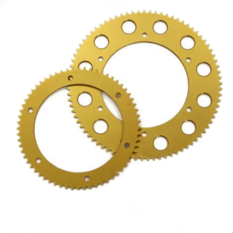 Racing Go Kart 219 Rear Sprocket 80T CNC Machined Kart Sprocket