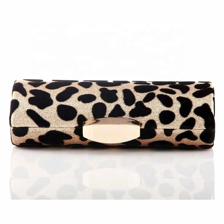 Fashion Leopard style magazine clutch purse, clutches and purses for women
