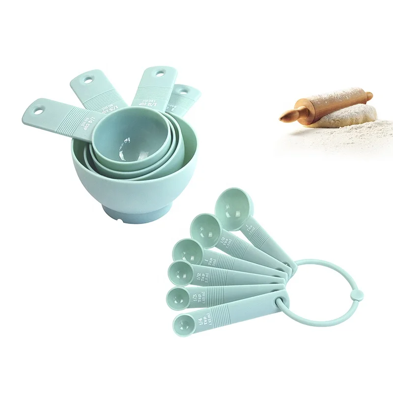 Wholesale Kitchen Powder Coffee Measuring Tools Set Plastic Measuring Spoon And Cup Set