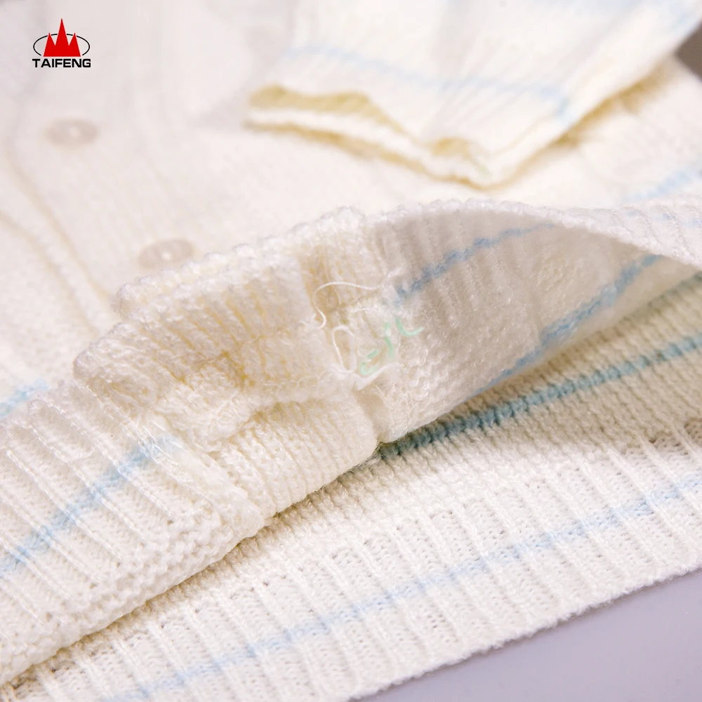 
Hot Sale 100% Acrylic Factory Supply New Born Baby Sweater Design 