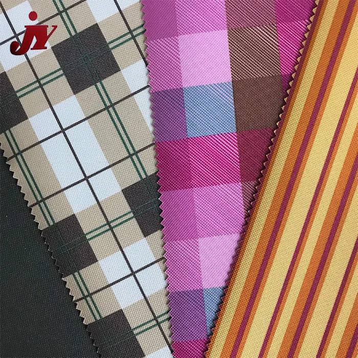  Hangzhou Jinyi Pvc Coated 300d Polyester Printed Waterproof Digital Fabric