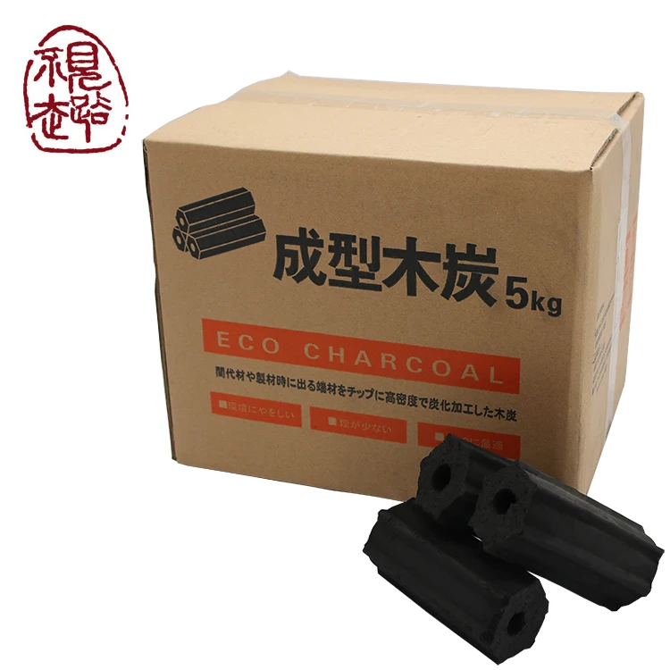 No toxic smell lao white briquette barbeque grill charcoal for sale