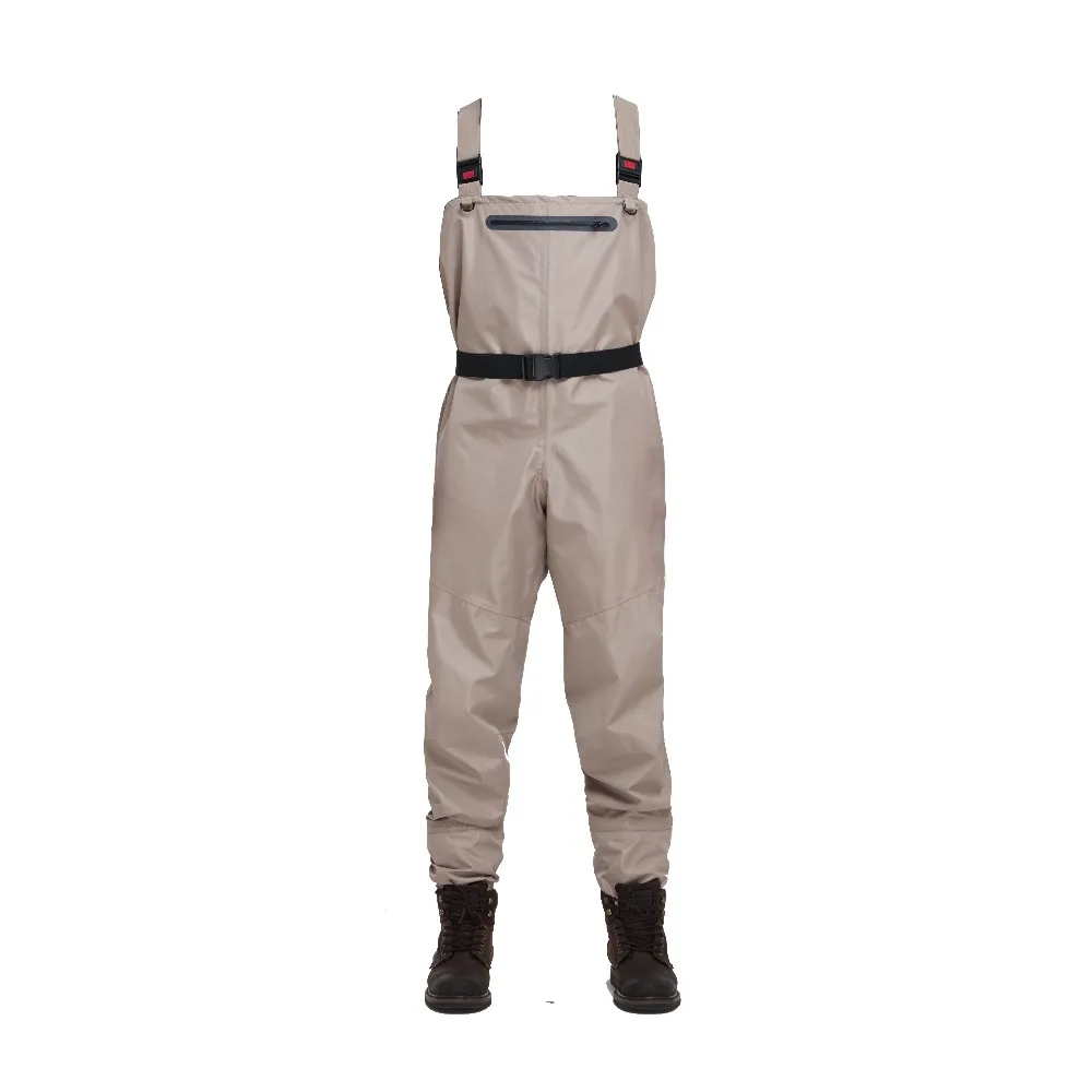 Мужская 5 слоев 3 слоя груди Камуфляж дышащий нейлон pvc Охота прорезиненный комбинезон с сапогами для рыбалки