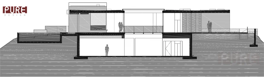 Architecture design house plans 3d interior drawing