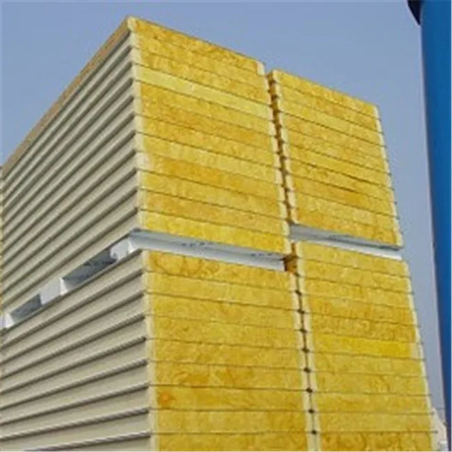 Glass Wool Insulated Steel Sandwich Roofing Wall Board Material Panel