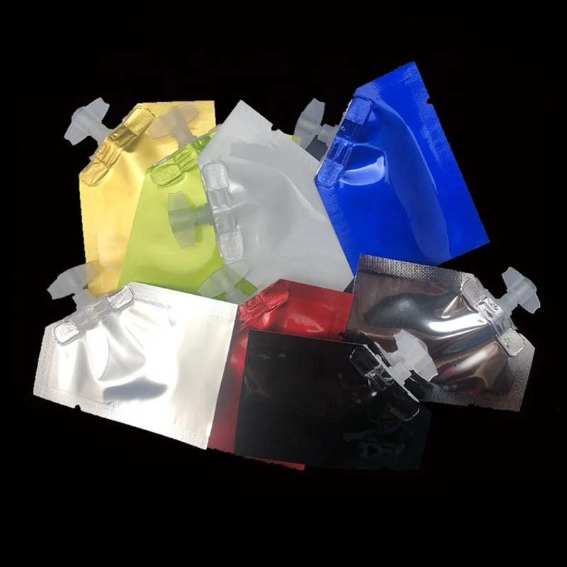 5/10/20/30ML Small liquid shampoo packaging foil bags heat seal spout bag