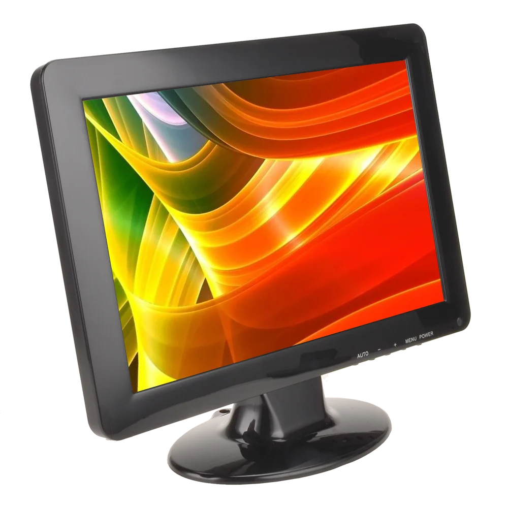 OEM 12 Inch Computer LCD Monitor Widescreen 16:10 12.1 Inch LCD Desktop PC Monitor 12V DC Input