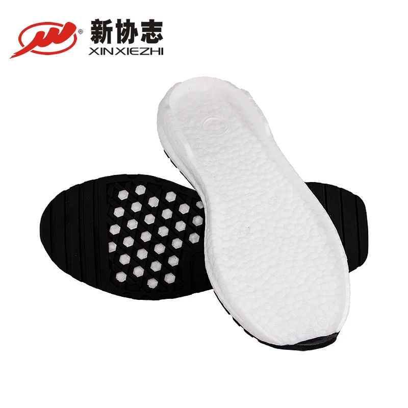 Xinxiezhi Latest Design New Style Soles For Sport Shoes E-Tpu Non-Slip Mens Soles Cushioning Wear-Resisting Sneaker Sole