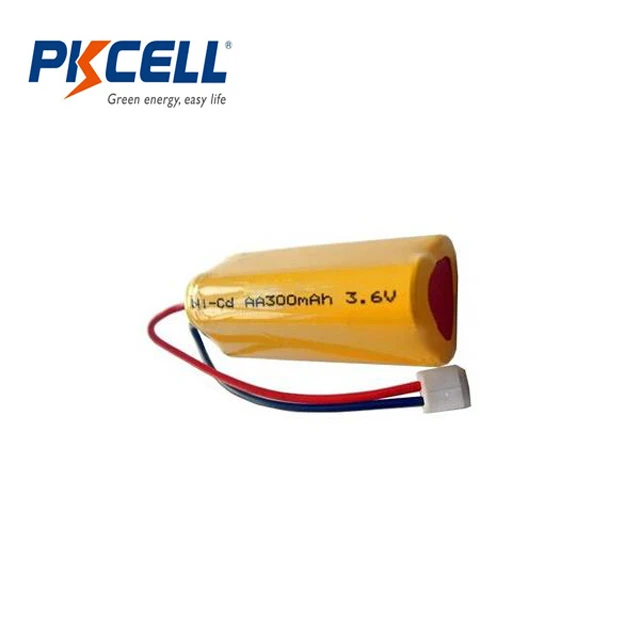 
3.6V AA300mAh AA*3 Ni-Cd rechargeable battery pack 