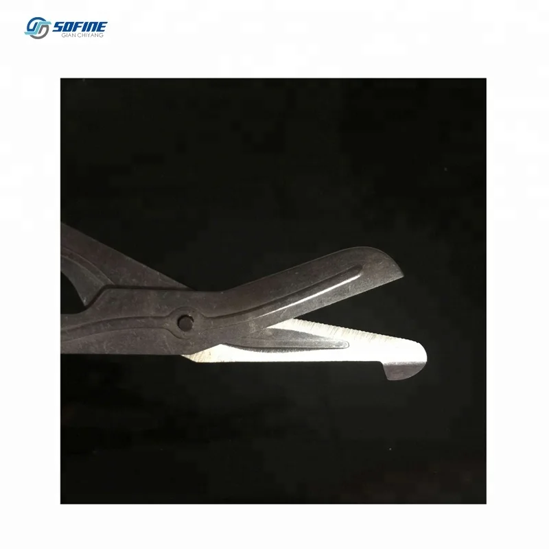 
Stainless Steel Tough Cut Medical Nurse Scissors with Plastic Handle Gauze Shears Utility Scissor / Bandage Scissors 