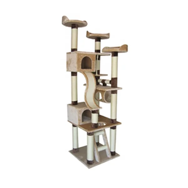Cat Sisal Big Climbing Scratch Condo Furniture Tower  Condo Furniture Tower