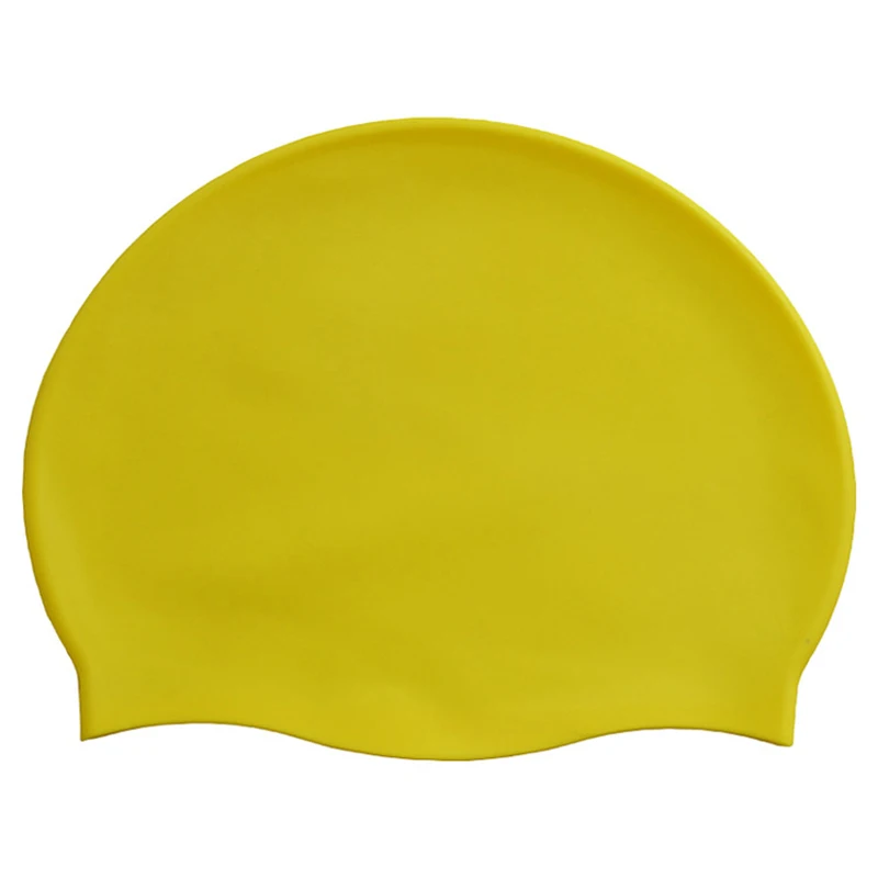 OEM Adult Size Custom Printing Silicone Swim Cap, Funny Swimming Cap Silicone