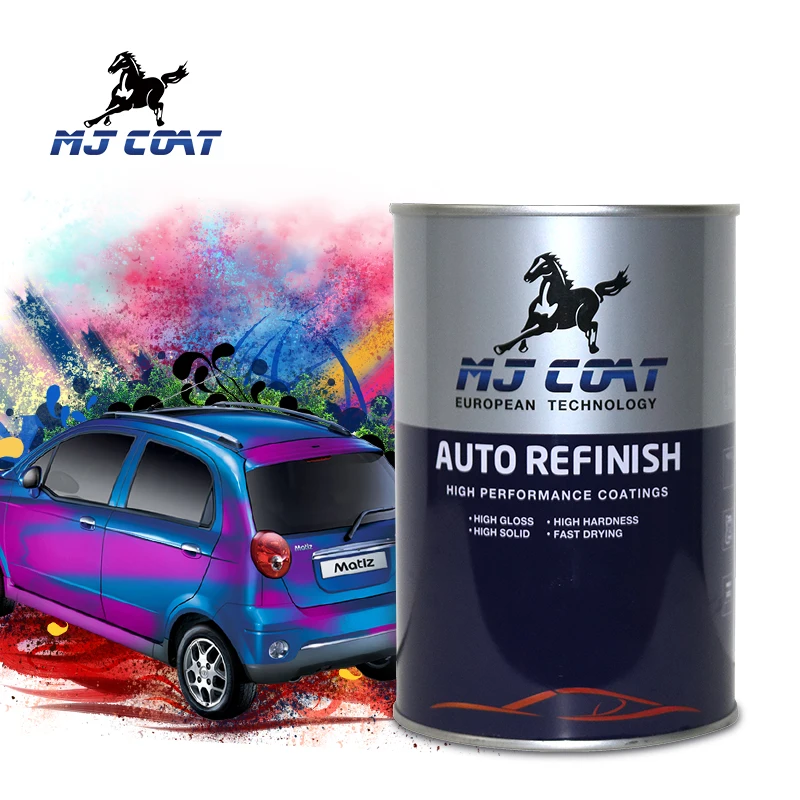 
Free samples high gloss metallic blue car paint colors 