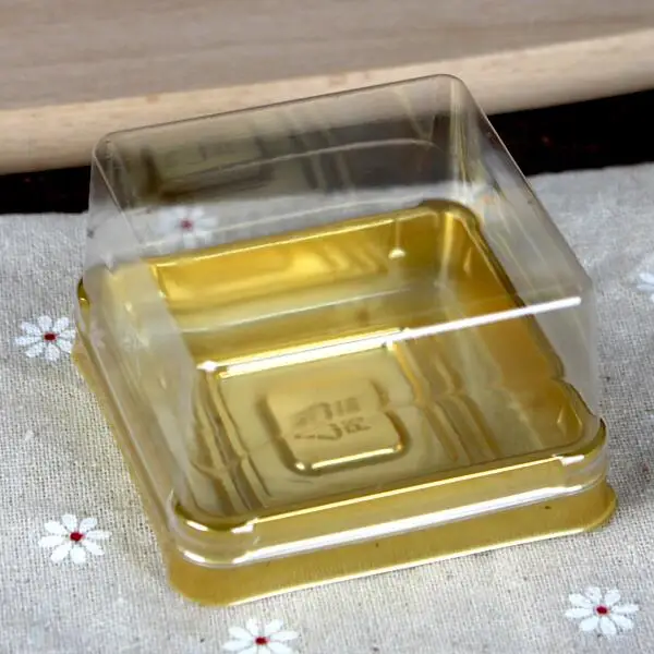 Cheap Clear Plastic Cake Packaging Box Wedding Cupcake Gift Boxes