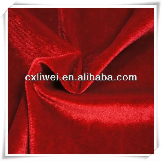 
spandex velvet with metallic yarn fabric/90% polyester 10% spandex velvet /korean cloth fabric 
