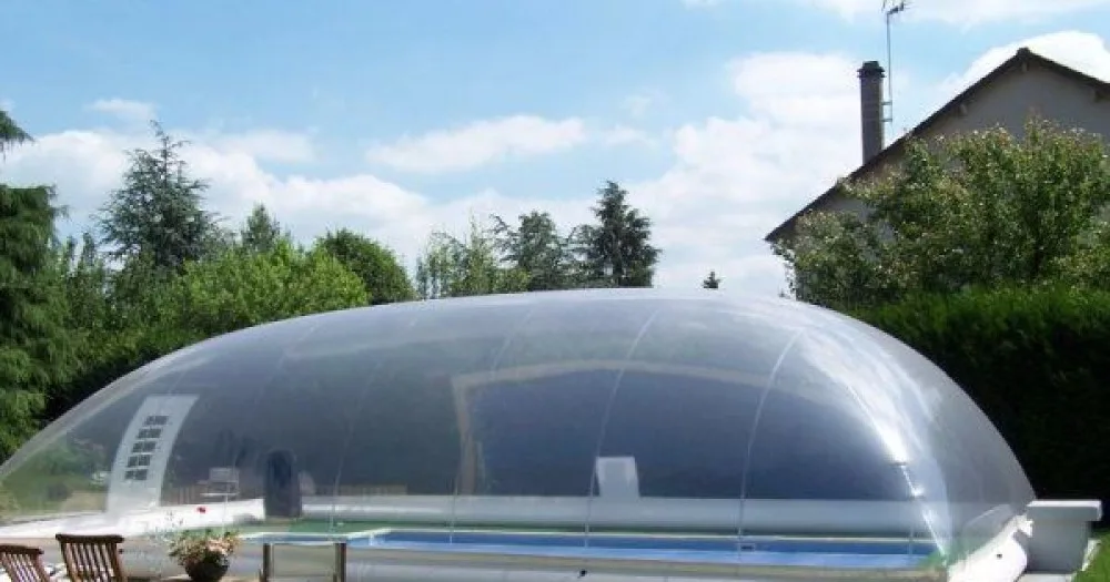2019 new product inflatable pool dome for sale/ inflatable transparent dome tent for sale