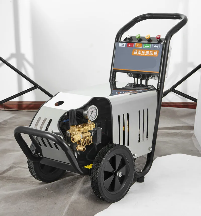 high pressure washer 3KW Electric cold water drain cleaning machine