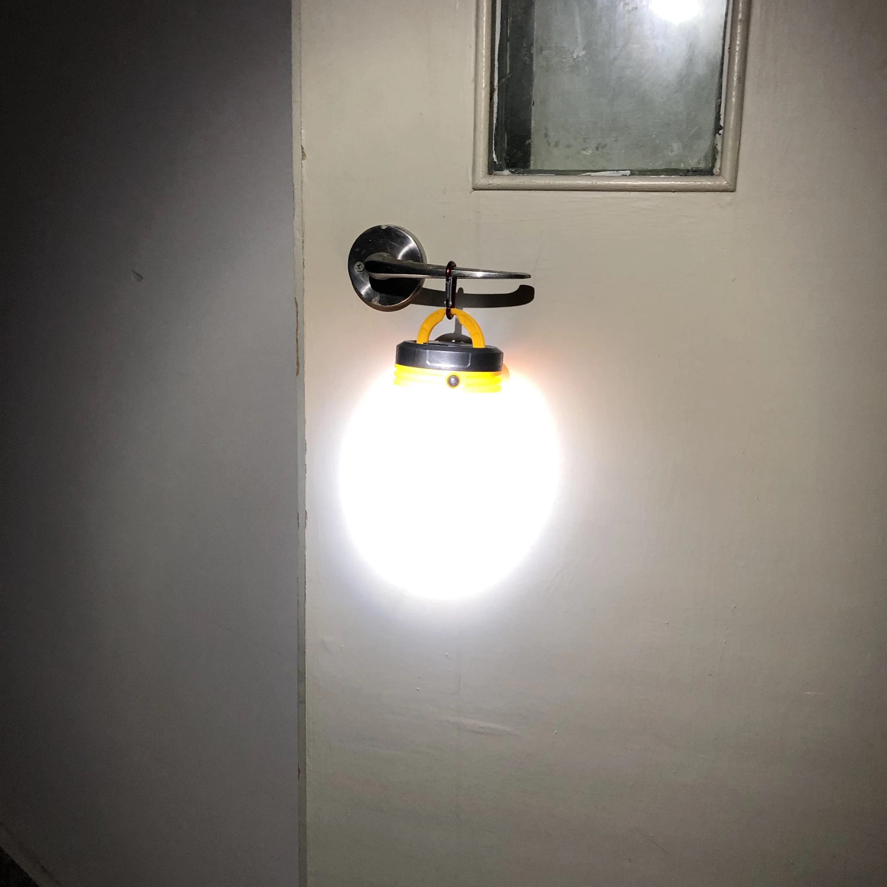 Portable magnetic LED Camping lantern AA Battery 3 mode small lanterns waterproof tent lamp outdoor super bright hand light