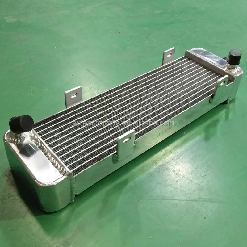 Karting use 40mm Thick Small Aluminum Engine Cooling Radiator