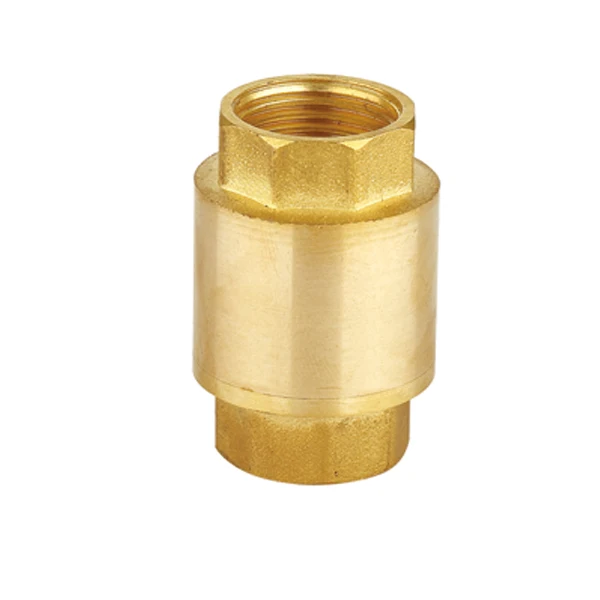 Brass Vertical Spring Check Valve BSP or NPT Thread