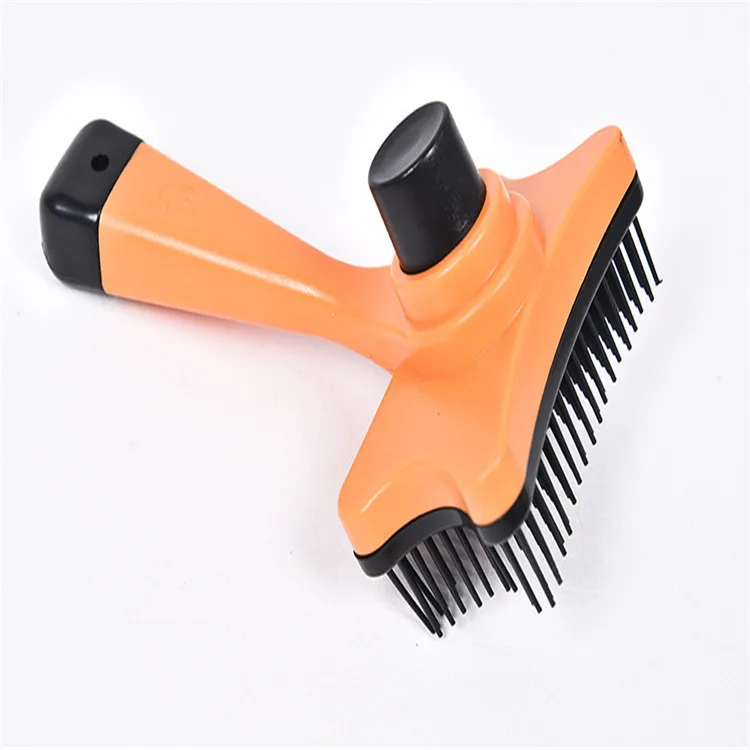 Self-Cleaning Dog Grooming Slicker Brush Best Shedding Tools for Grooming Cat Dog Long & Thick Hair