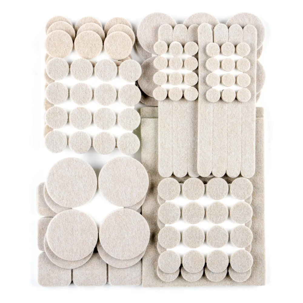 Оптовая продажа, самоклеящиеся подкладки из войлока для ножек стола стула