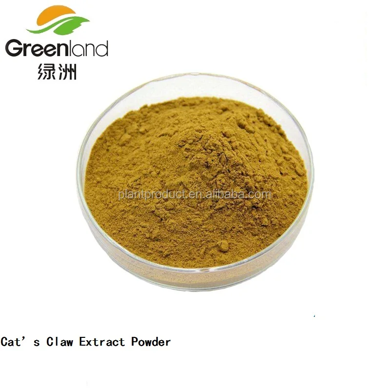 Натуральный порошковый экстракт кошачьего когтя HACCP с 3% алкалоидами