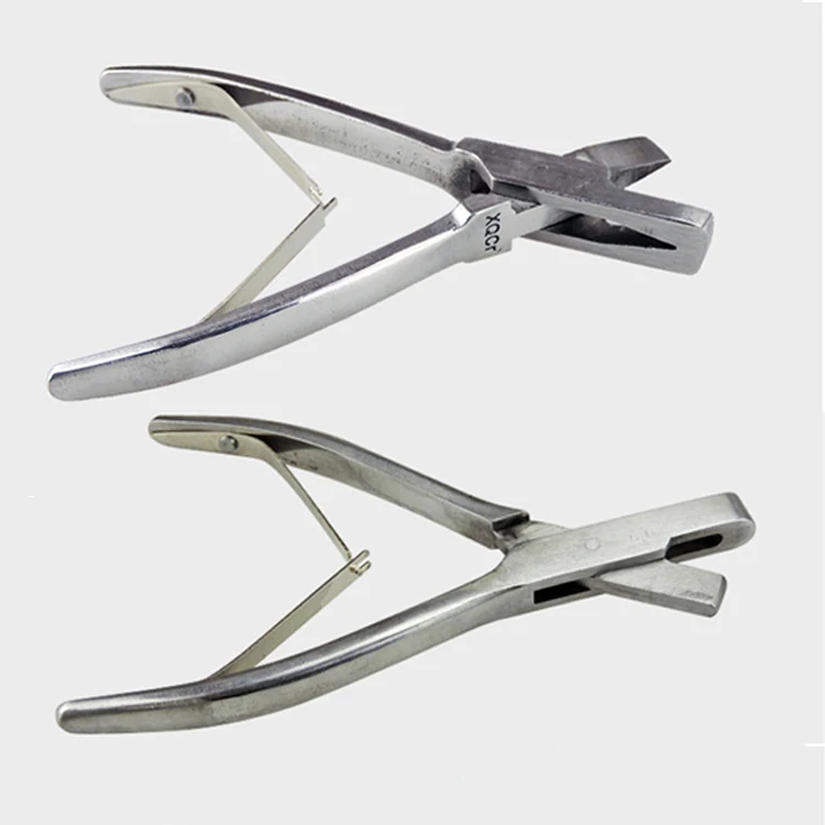 Farming equipment pig sheet cattle animal identification V U cut stainless steel ear notcher