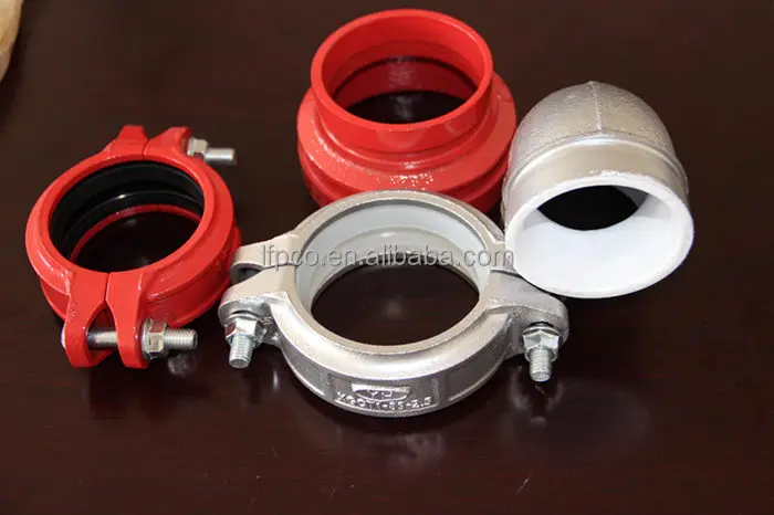 
Putzmeister 133mm Concrete pump pipe clamp DN125 screw coupling 
