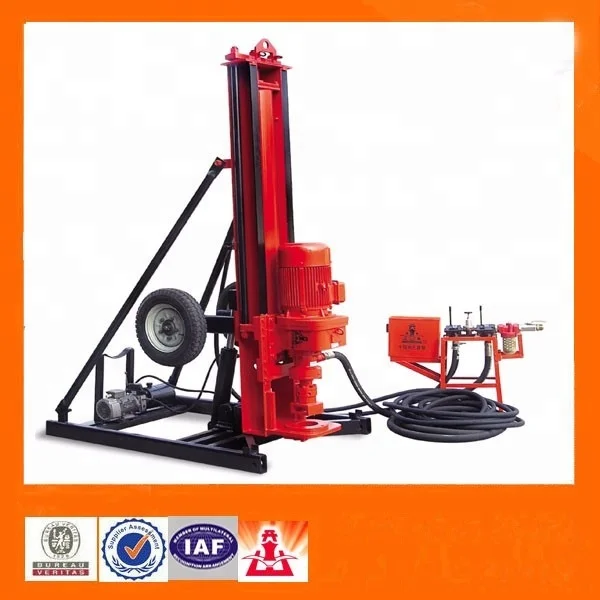 KQD hand hole digging tools small electric pneumatic rock drill/water well drilling machine