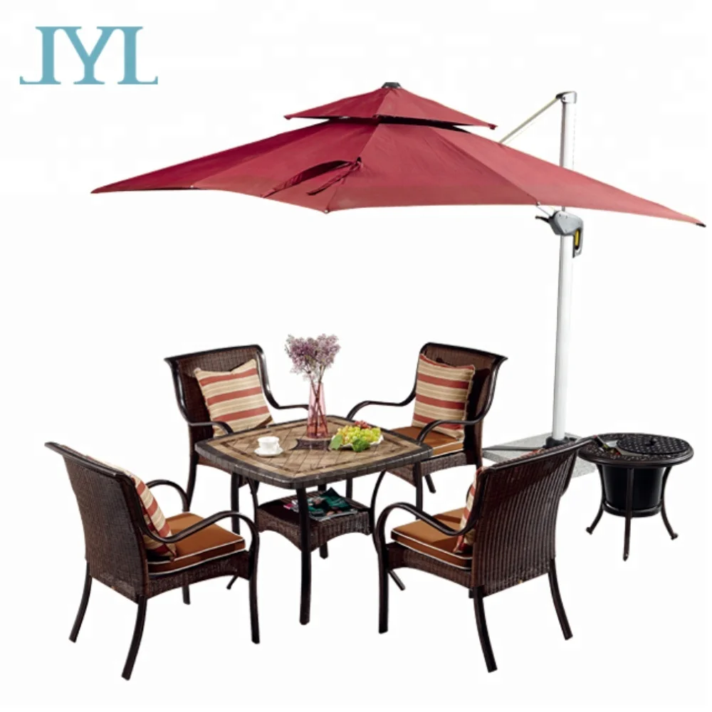 Royal Garden Patio Synthetic Rattan wicker Outdoor Chair granit Furniture