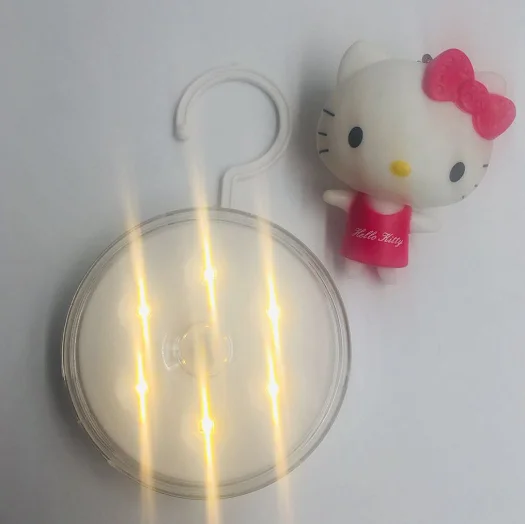 indoor mini wireless battery powered led night human motion sensor light