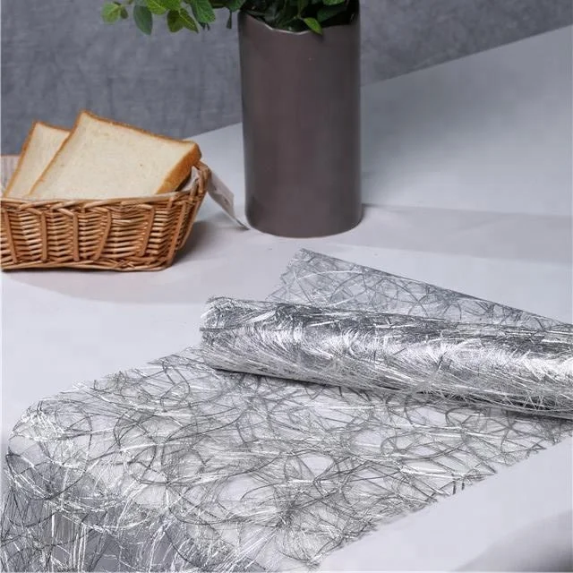 
50 gsm Deluxe Sizoweb Roll for table runner, long fiber nonwoven 