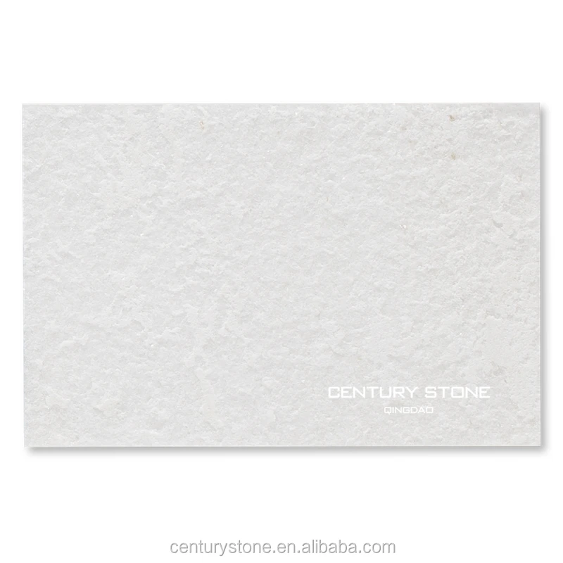 
Bianco Diamante White Marble Flamed Tiles For Bathroom 