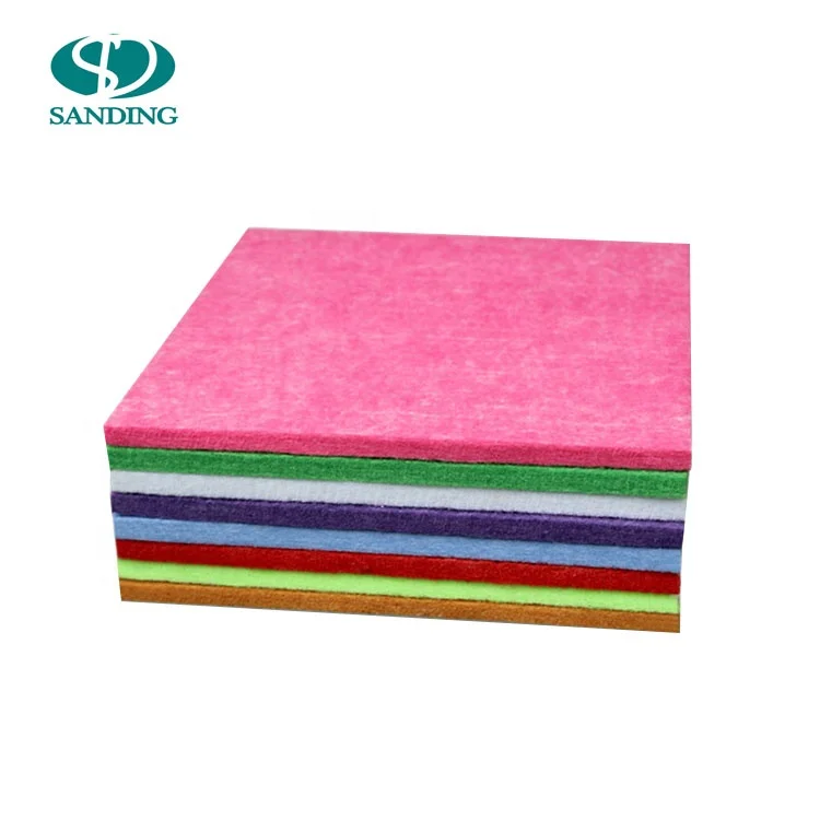 Cheap price chemical synthetic fiber nonwoven fabric acoustic sound proofing insulation felt