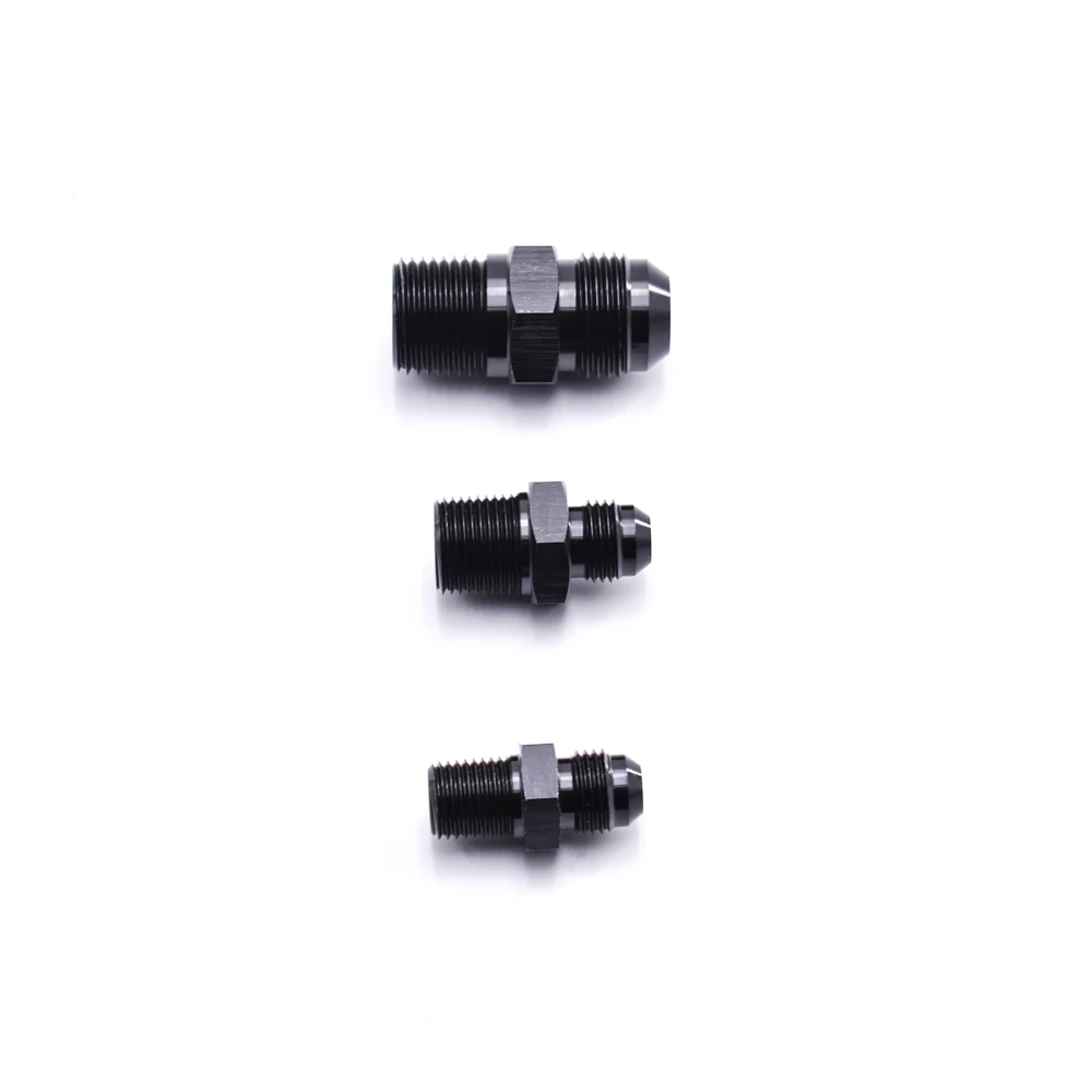 Aluminum alloy MALE AN TO BSPP Hydraulic Hose ends Nipple Fittings  Tube pipe Fitting