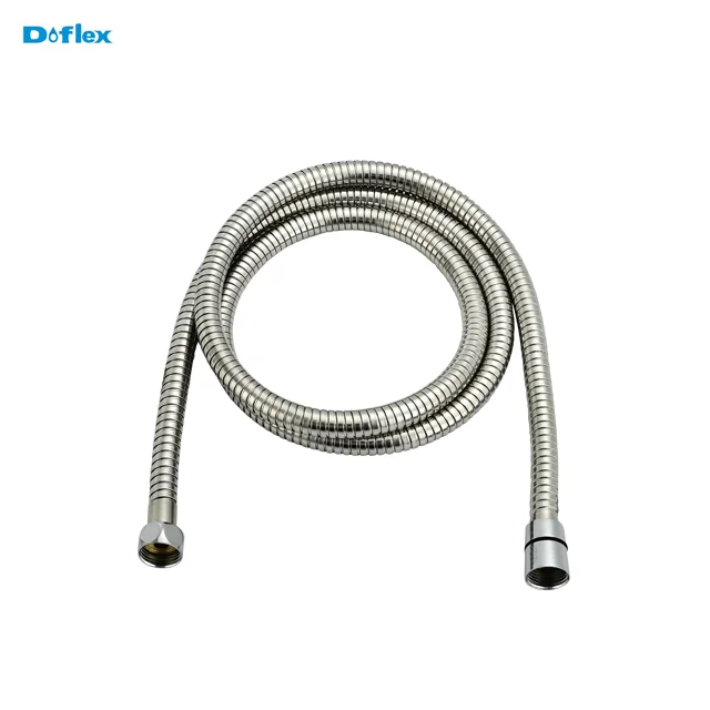 
Doflex hot sale CE/ACS slim double lock stainless steel flexible extension shower hose 