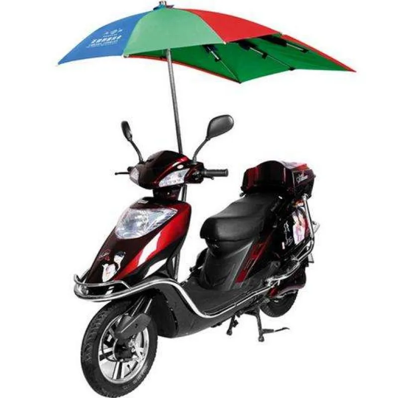 Outdoor scooter rain windproof high quality bicycle motorcycle umbrella
