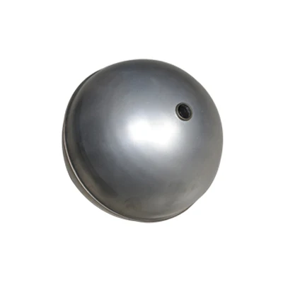 Through-hole stainless steel float