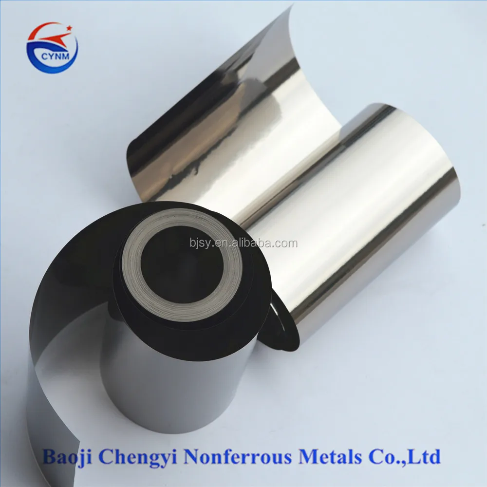 hot sale tantalum 10% tungsten (Ta 10 W) foil used as a substitute for platinum.