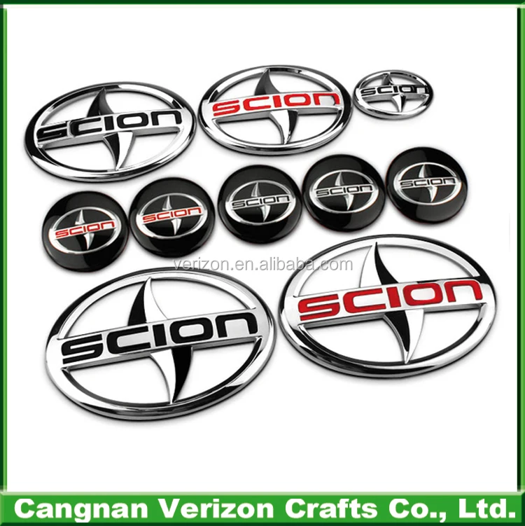 Customized 3d plastic Chrome auto emblem car logo and car abs badges