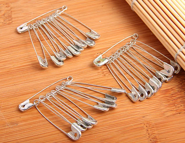Wholesale Garment Accessory Colorful Eco-Friendly Metal Safety Pins